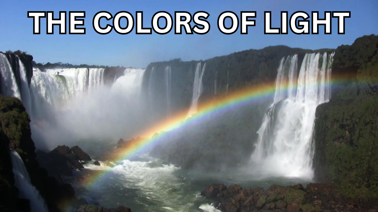 Intro to the Colors of Light. Video sheet, Google Forms, Moodle, Canvas & more (V2)
