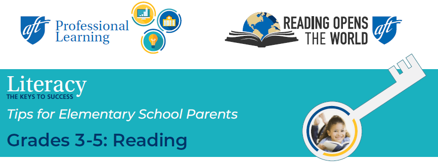 Parent Tip Sheets for English Language Achievement in Grades 3-5